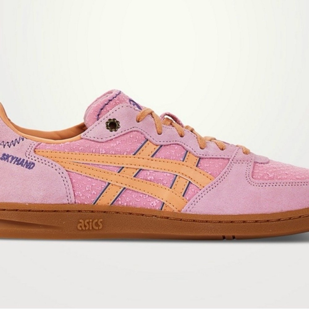 Asics Skyhand Pink and Orange Sneakers - W6